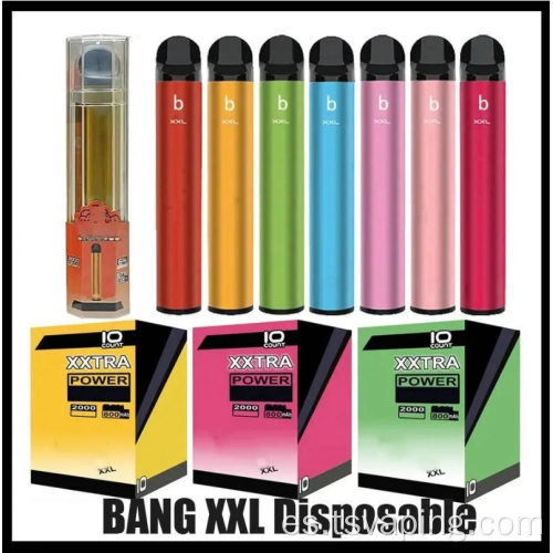 Hot in us bang xxl vape desechable vape